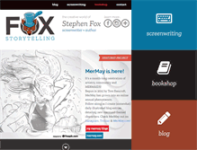 Tablet Screenshot of foxstorytelling.com